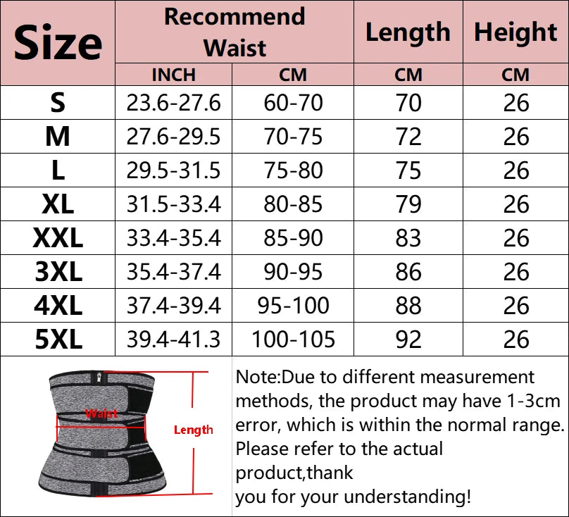 Ceinture de sueur brûle graisse